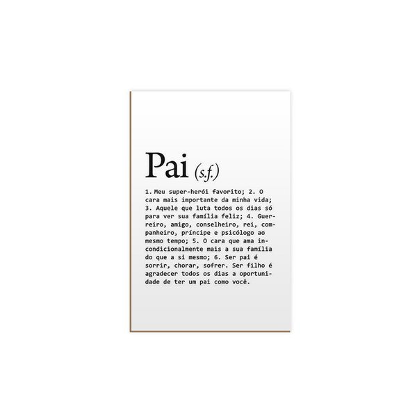 Quadro Decorativo Avulso Frases Pai Significado Quadro Decorativo Avulso Frases Pai Significado