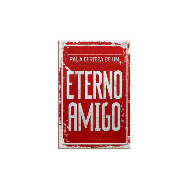 Quadro Decorativo Avulso Frases Pai Eterno Amigo Quadro Decorativo Avulso Frases Pai Eterno Amigo