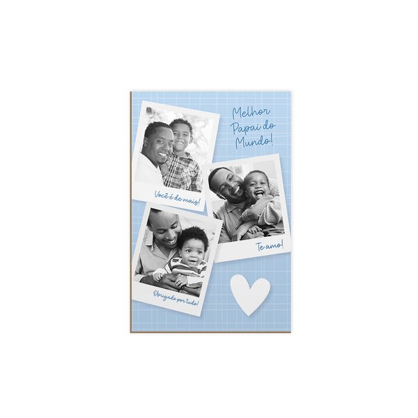 Quadro Personalizado Foto Melhor Pai do Mundo Quadro Personalizado Foto Melhor Pai do Mundo