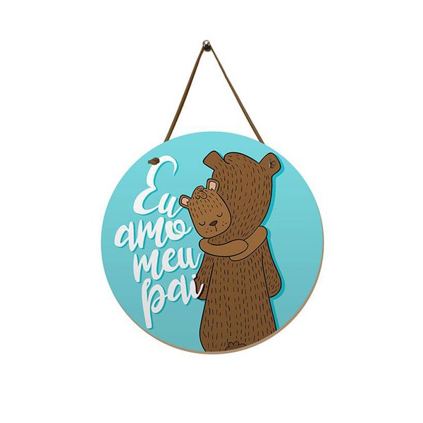 Placa Decorativa Frases Amor Pai e Filho Placa Decorativa Frases Amor Pai e Filho