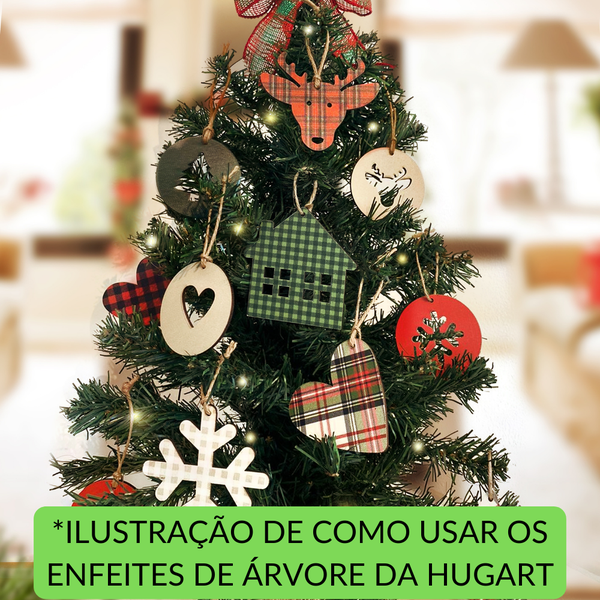 Arvore de Natal Branca Pequena 30 cm