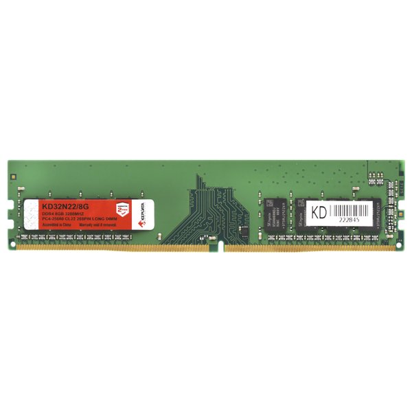 Memória RAM DDR4 Kingston 3200 MHz 8 GB Fury Beast RGB KF432C16BBA/8 - Preto