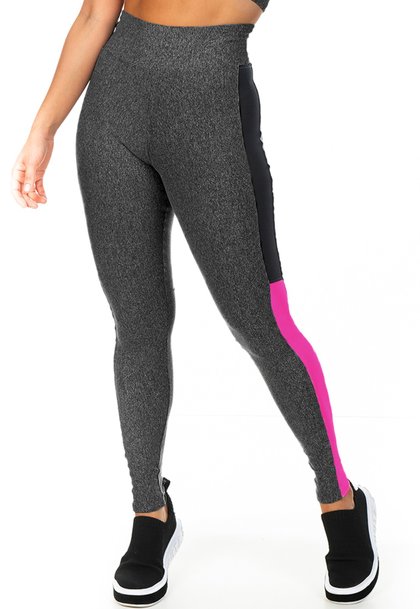 l0016 59 01 legging esportiva linha esportiva fitness plus size feminina preta ilhas rio recorte moderno minimalista