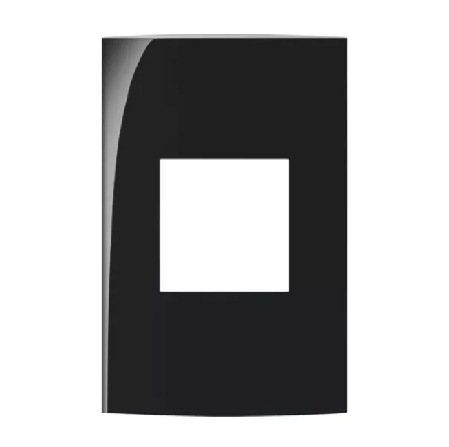 placa preta sleek 2 mod