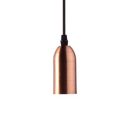 lustre pendente taschibra dot metal longo cobre 1