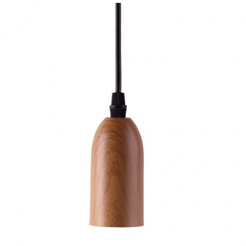 pendente taschibra dot metal vintage amadeirado