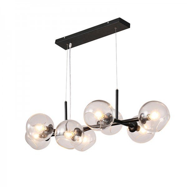lustre pendente jabuticaba lite ld5060 preto e27 bivolt 1