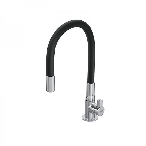 torneira hydra hydramotion flexivel de bancada preta 1