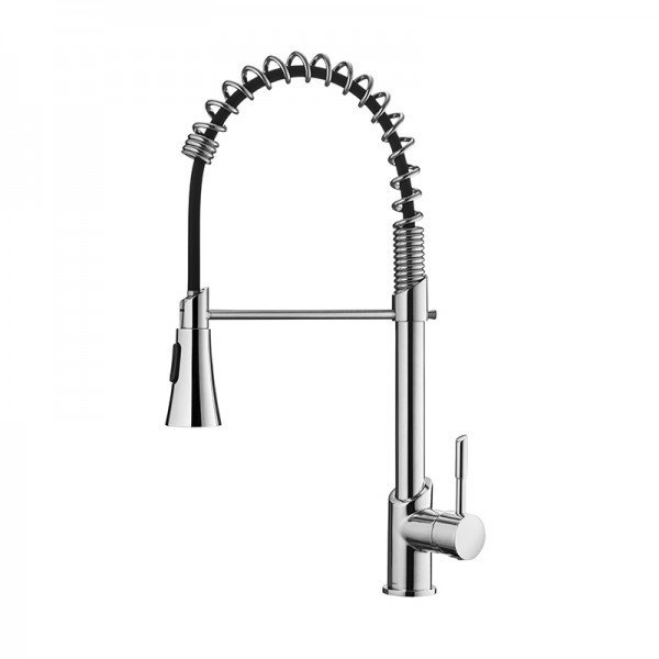 misturador monocomando lorenkitchen 2266 c76 de bancada com ducha lorenzetti 1