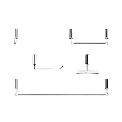 kit de acessorios docol docolidea 536306 cromado 1