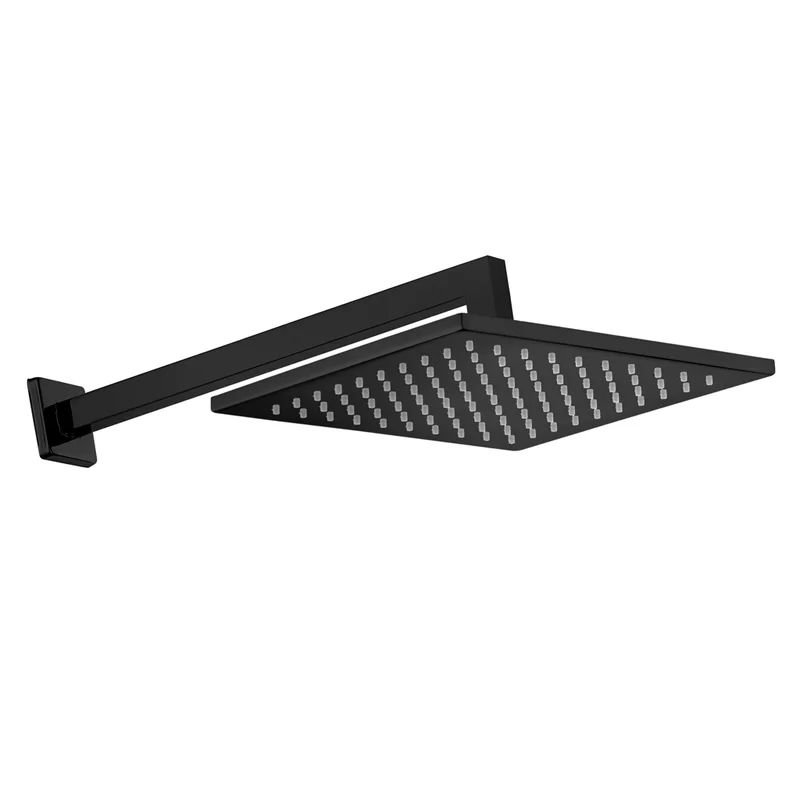 chuveiro lorenquadra black 7034 b16 de parede lorenzetti preto
