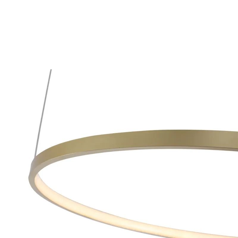 lustre pendente nordecor daire 2220 bronze led bivolt 4