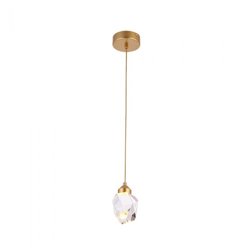 pendente nordecor mya led 2411 dourado bivolt 4