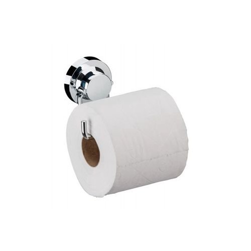 suporte future para papel higienico redondo com ventosa cromado