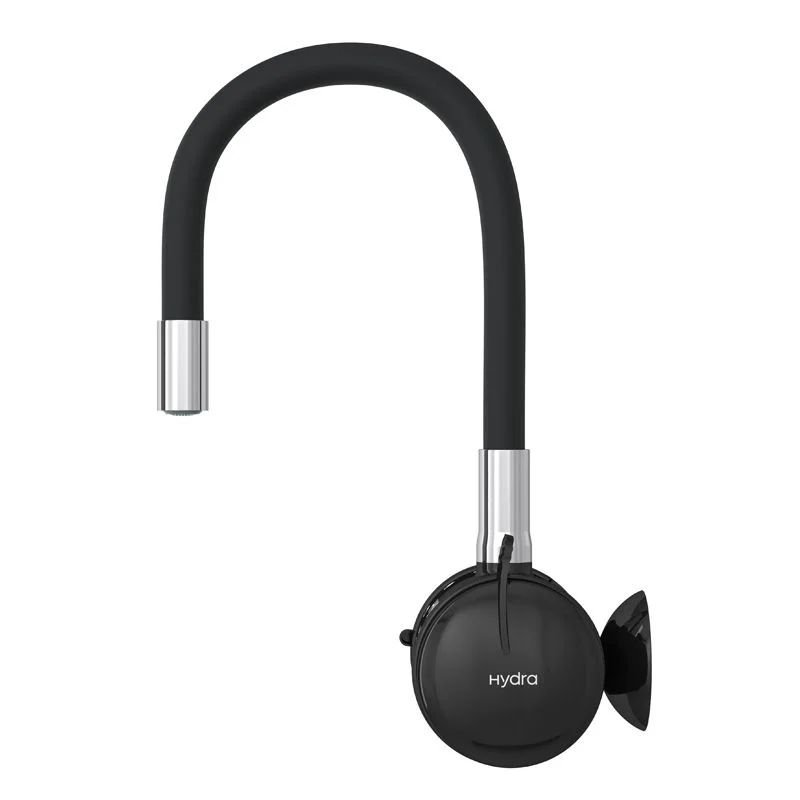 torneira eletrica hydra hydralar gourmet 4t de parede preta 3