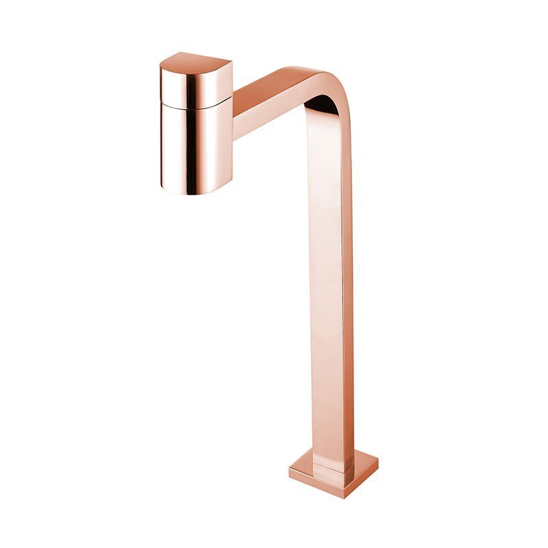 torneira lorenzetti lorencode 1195 r55 de bancada rose gold 3