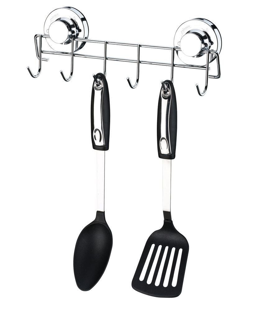 suporte multiuso 6 posicoes com ventosa future inox cromado 2