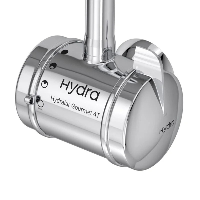 03 torneira eletrica hydra hydralar gourmet 4t de parede preta cromado