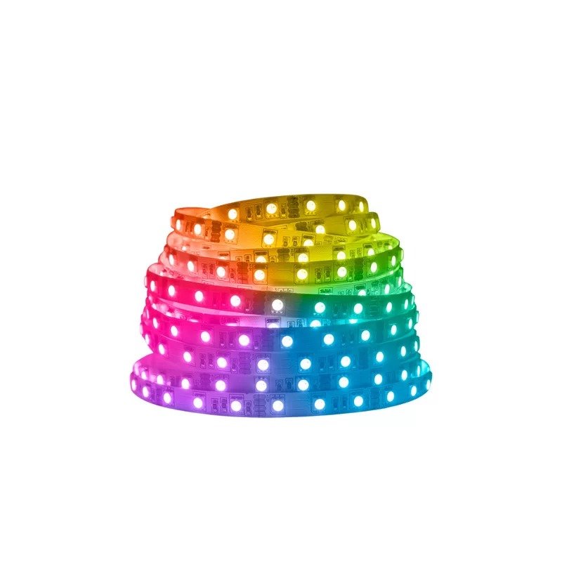 02 fita de led smart usb 5w rgb taschibra