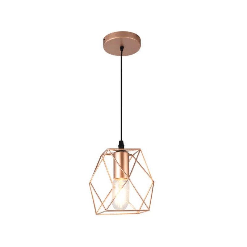 04 pendente taschibra escala cobre e27 bivolt