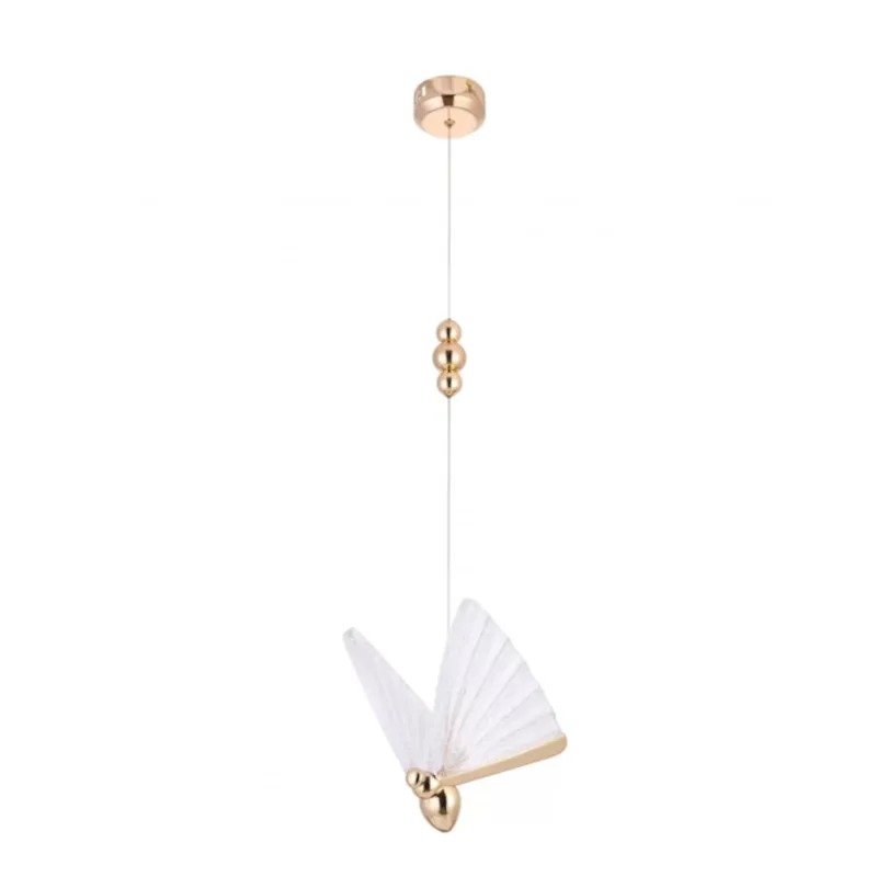 04 pendente nordecor honen 2413 led bivolt dourado