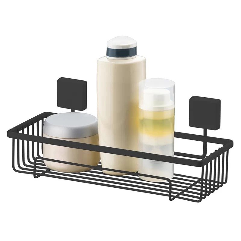 02 suporte para shampoo future preto fosco