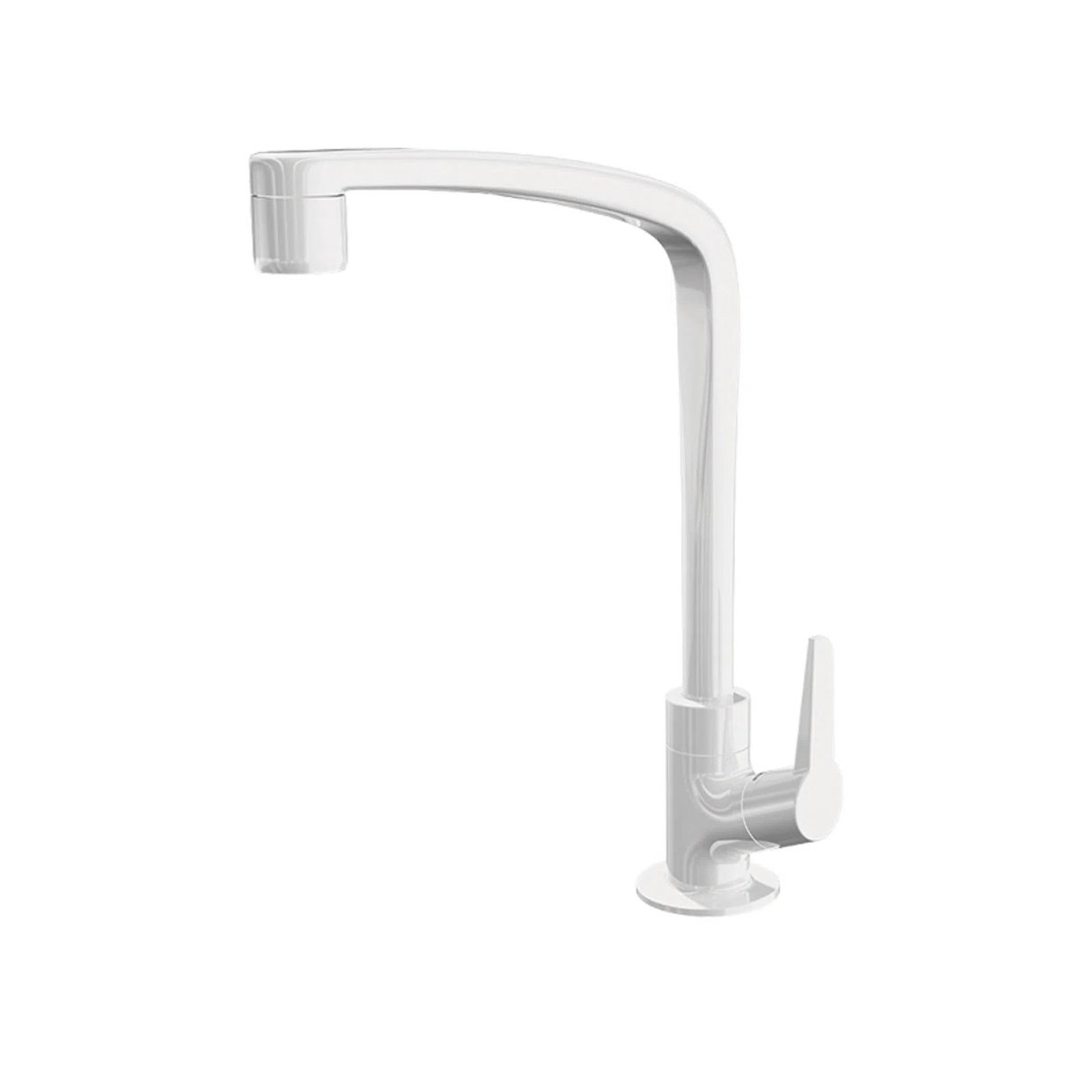 01 torneira plastica lorenzetti flatt 1195 f71 de bancada branca