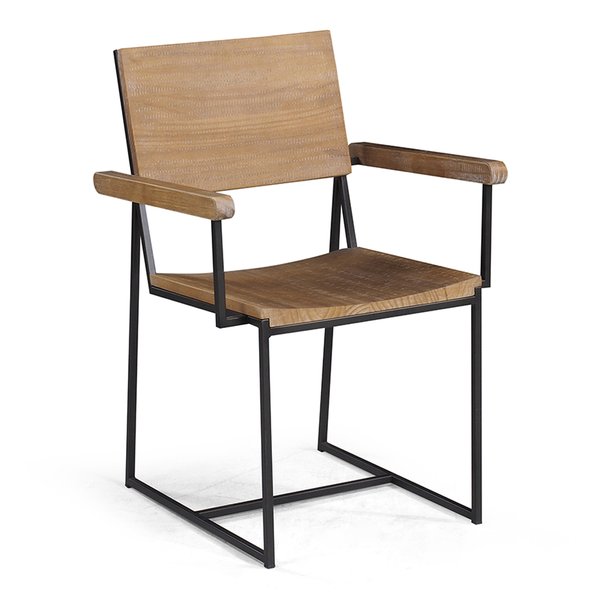 01 cadeira barein madeira driftwood carbono grafite