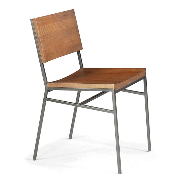 cadeira haiti madeira rustic brown carbono grafite