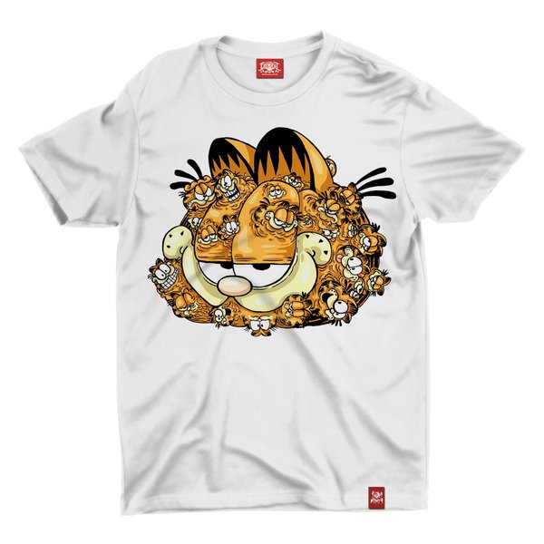Camiseta Garfield Branca