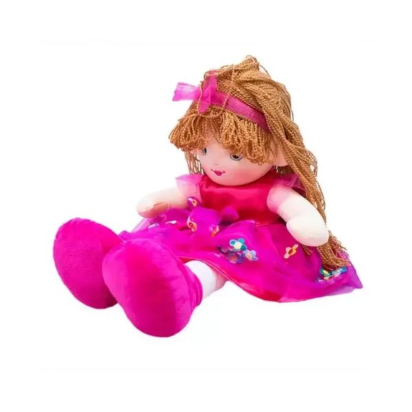 A Pano-boneca Diferente Do Vestido Do Jogo Do Caráter Do Brinquedo