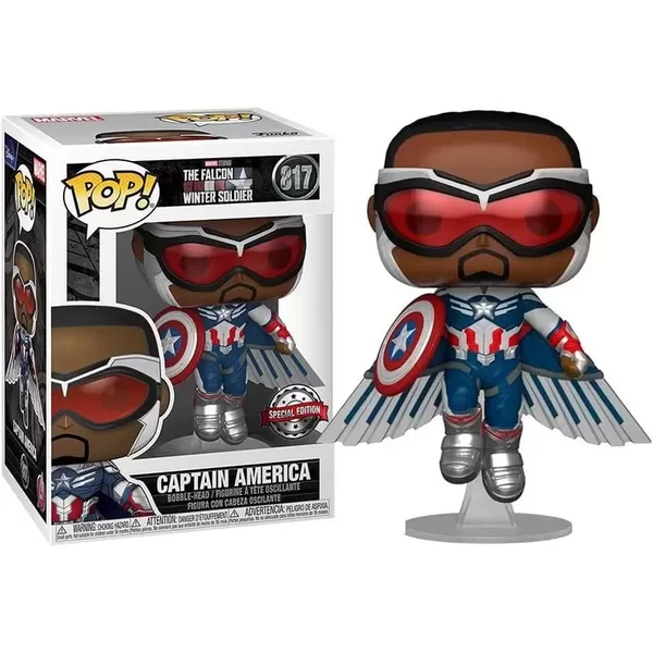 Funko Pop Marvel The Falcon Winter Soldier Captain America 817