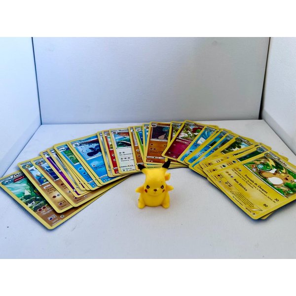 Cartinhas Pokémon Go Deck 60 Cartas Ilustradas Colecionáveis em