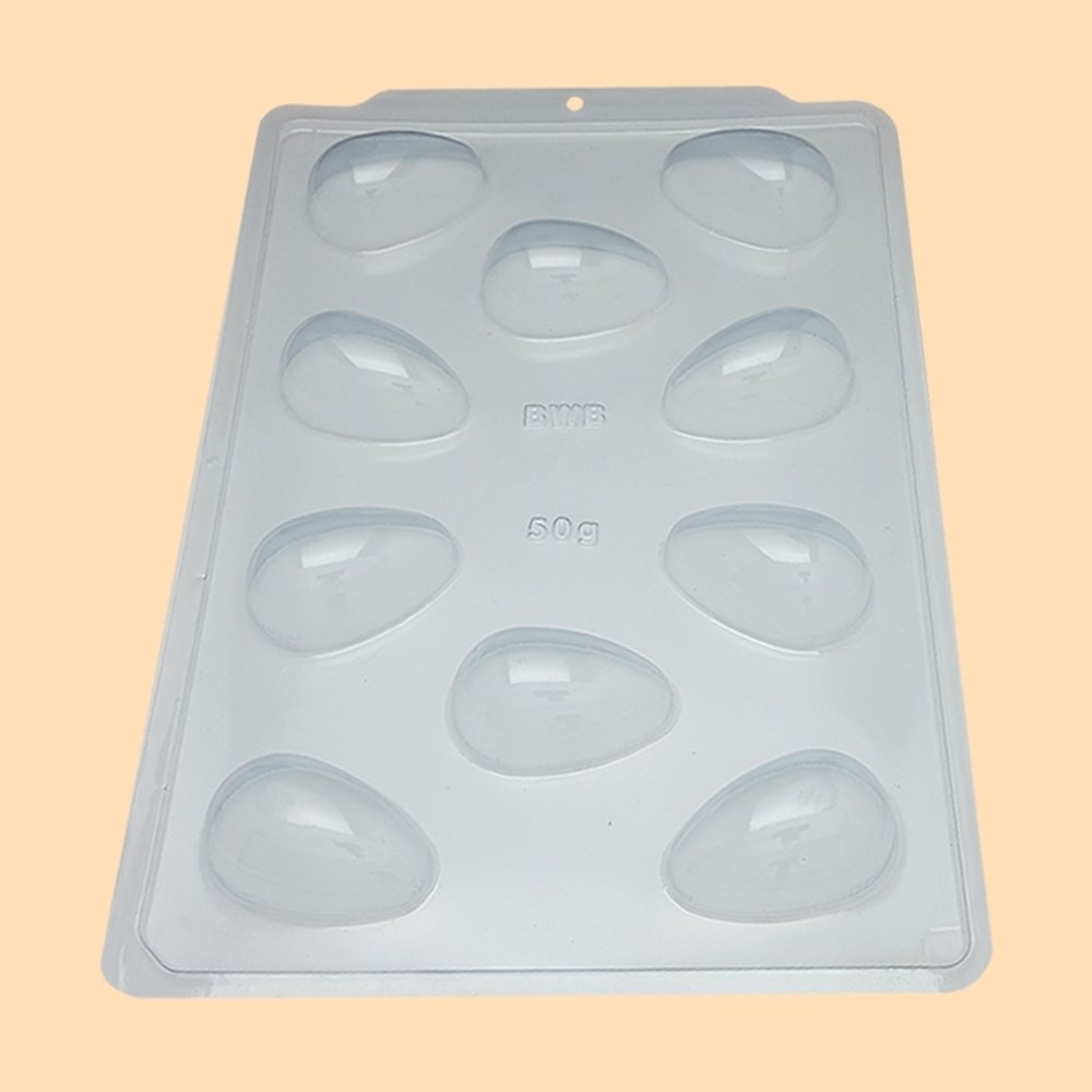 Forma BWB 3614 Sp Ovo Liso 50g (unidade) Forma BWB 3614 Sp Ovo Liso 50g (unidade)