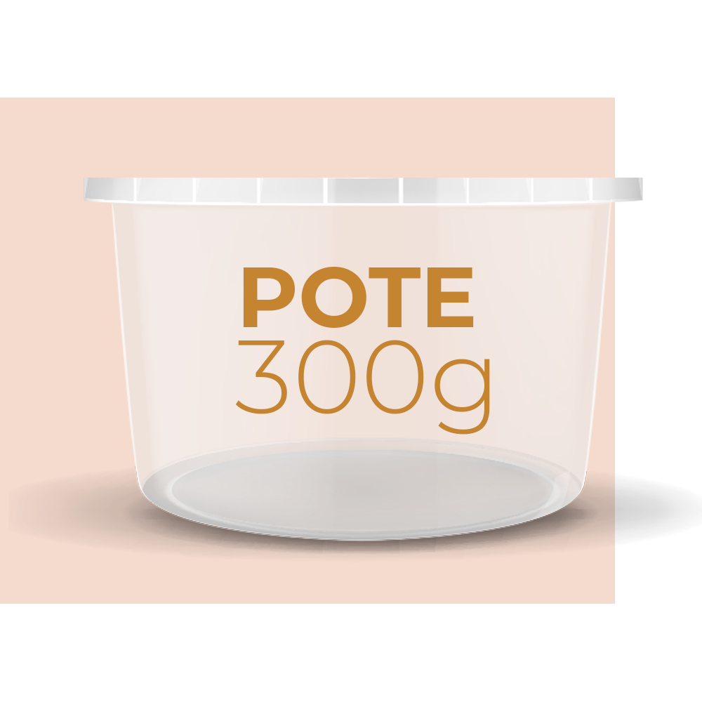 Potes Chocolate 300g Sem Tampa (50 unidades) Potes Chocolate 300g Sem Tampa (50 unidades)