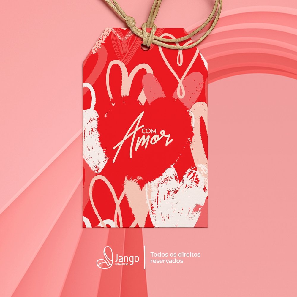 Tags Amor (20 unidades) Tags Amor (20 unidades)