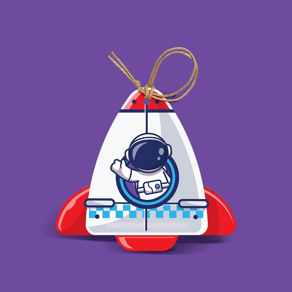 Tag Astronauta (20 unidades) Tag Astronauta (20 unidades)
