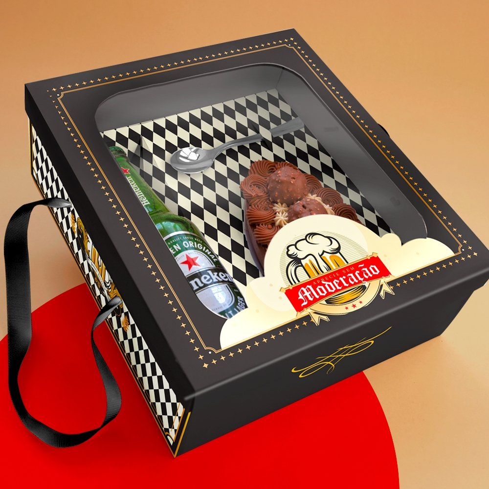 Caixa Beer Ajustável com Alça 250g-350g Boteco (10 unidades) Caixa Beer Ajustável com Alça 250g-350g Boteco (10 unidades)