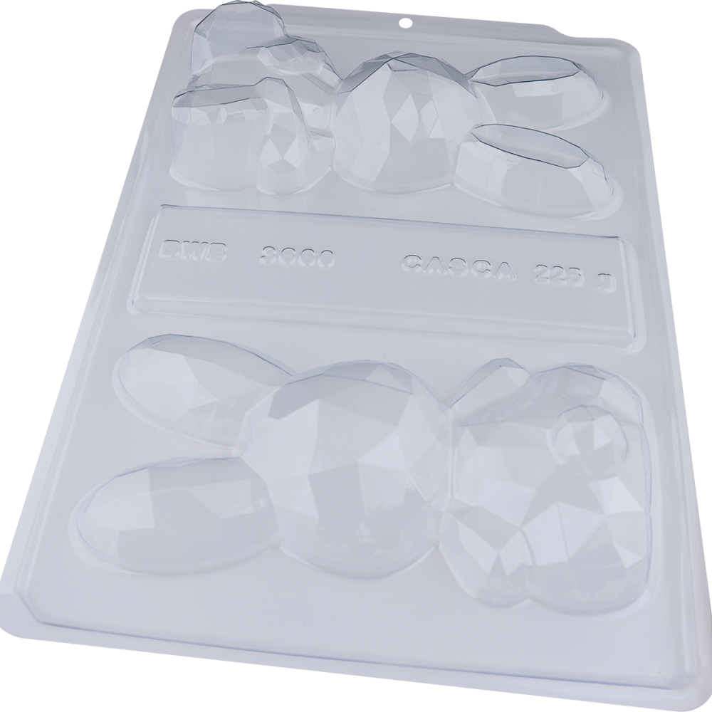 Forma BWB 3660 Coelho Lapidado Sentado (unidade) Forma BWB 3660 Coelho Lapidado Sentado (unidade)