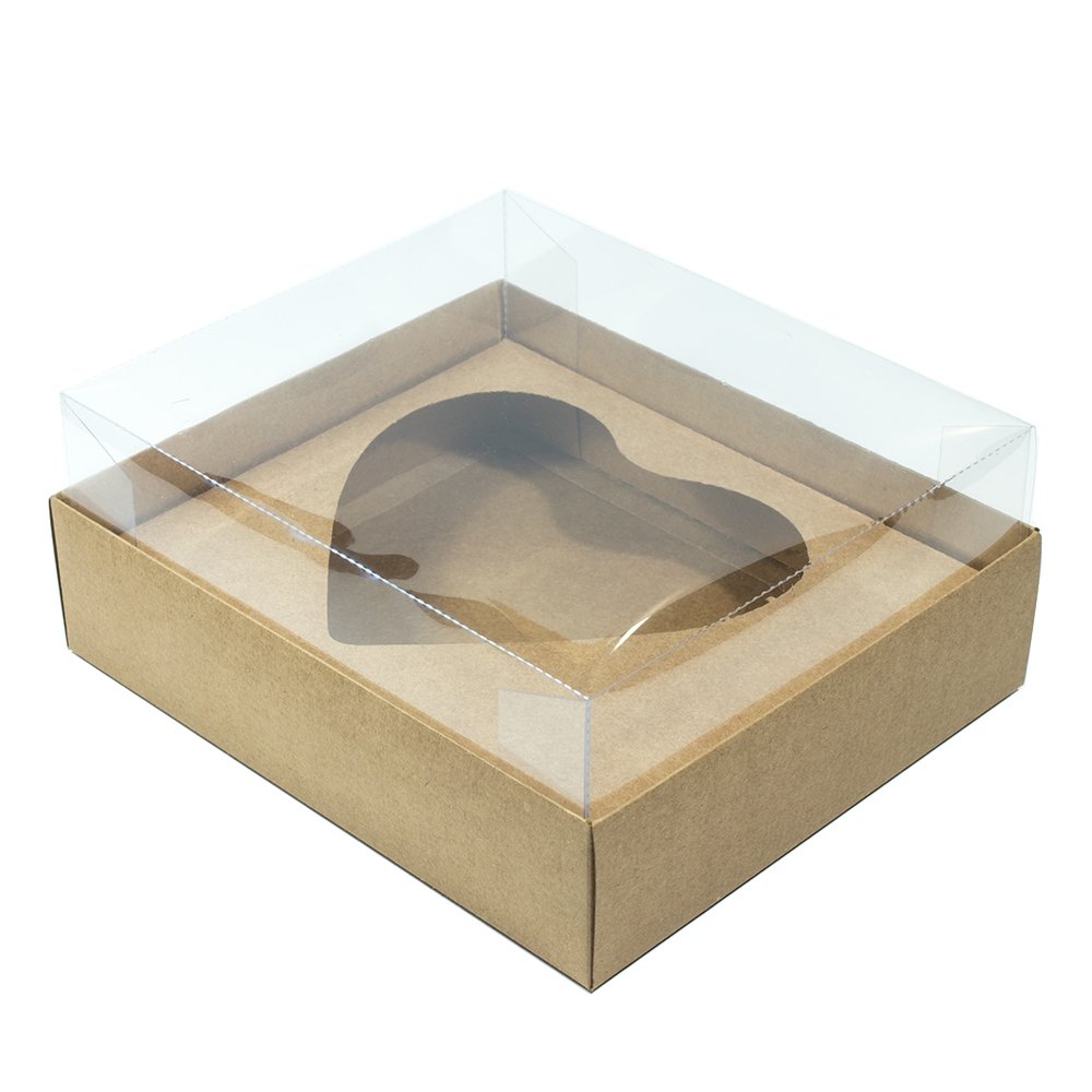 Caixa para Coração de Colher 200g Kraft (10 unidades) Caixa para Coração de Colher 200g Kraft (10 unidades)