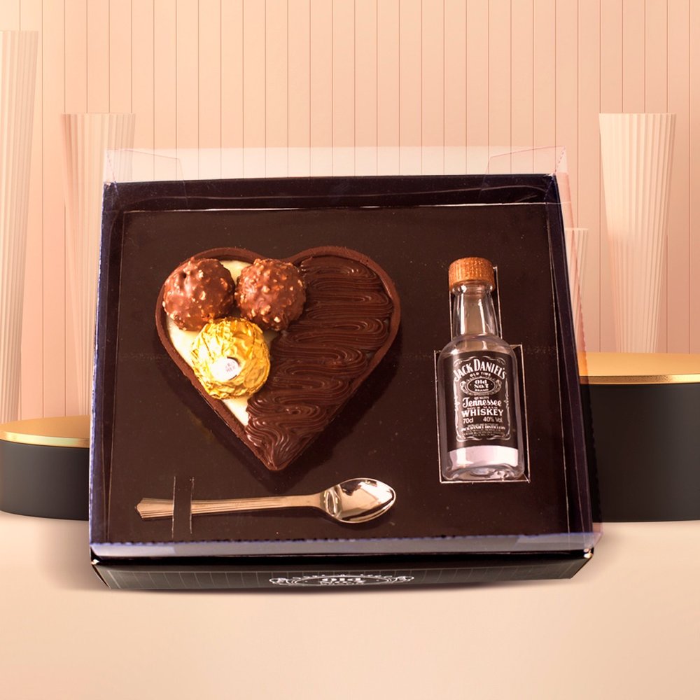 Kit Coração Jack Daniels 200g (10 unidades) Kit Coração Jack Daniels 200g (10 unidades)