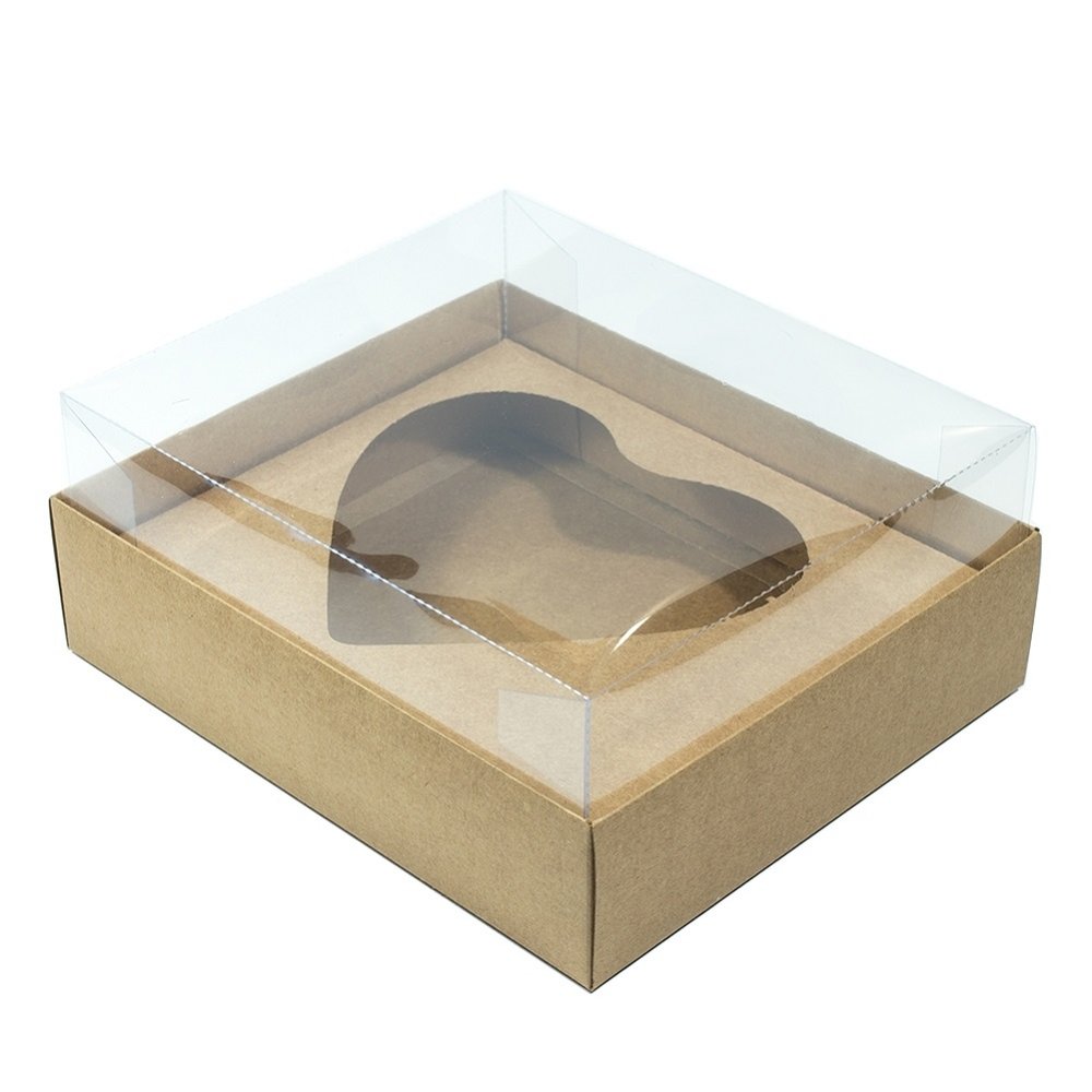 Caixa para Coração de Colher 500g Kraft (10 unidades) Caixa para Coração de Colher 500g Kraft (10 unidades)