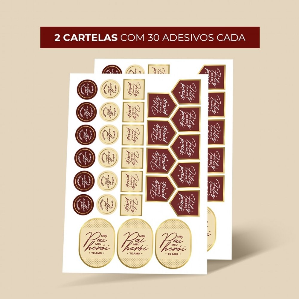 Cartela de Adesivos Magma (unidade) Cartela de Adesivos Magma (unidade)