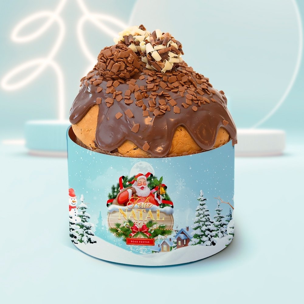 Cinta para Panetone 500g Hohoho (10 unidades) Cinta para Panetone 500g Hohoho (10 unidades)