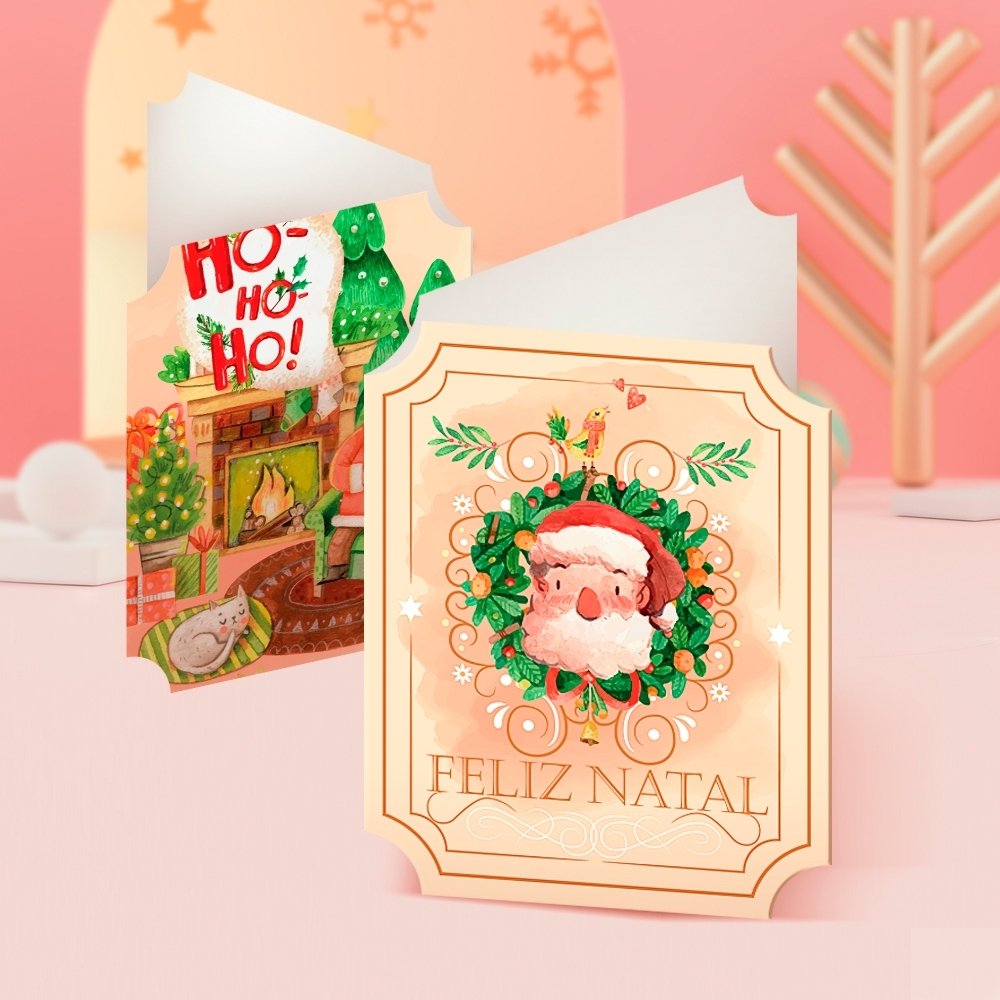 Cartão Jingle Bell (10 unidades) Cartão Jingle Bell (10 unidades)