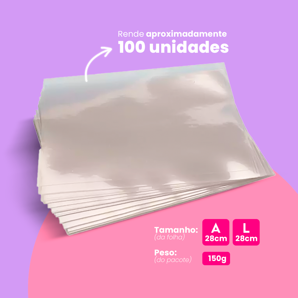 Celofane 28X28cm (100 unidades) Celofane 28X28cm (100 unidades)