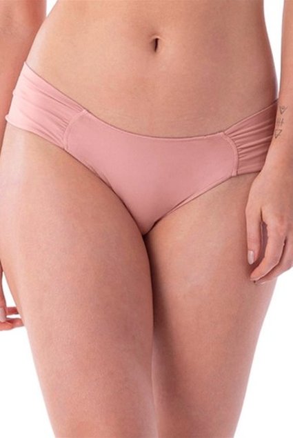 Calcinha sem costura, invisível, com renda no bumbum  2Rios Lingerie -  Calcinha sem costura, invisível, com renda no bumbum - 2Rios