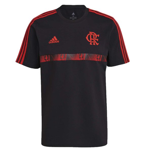 Camiseta Estampada CR Flamengo - Cinza adidas