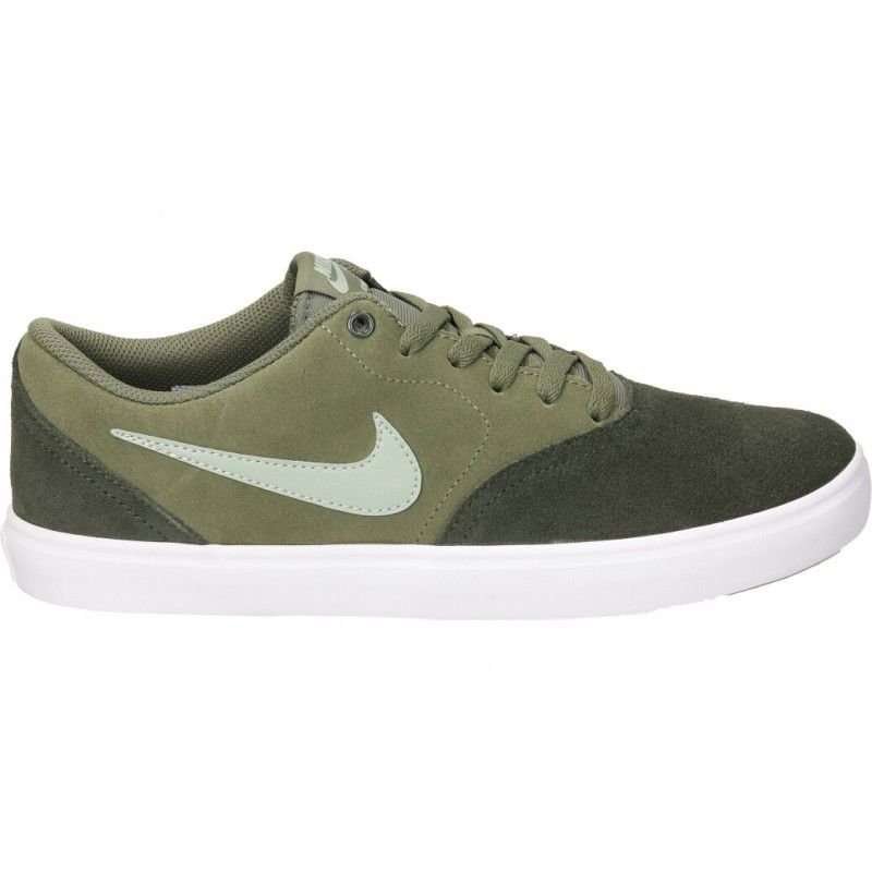 Men's nike sb check solar leather hot sale skate shoe