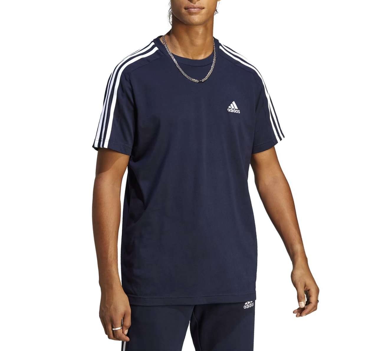 Adidas tee 3 sale stripes